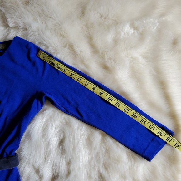 Anthropologie Girls From Savoy Blue Ponte Knit Dress (as Seen on Taylor Swift) - Picture 16 of 16